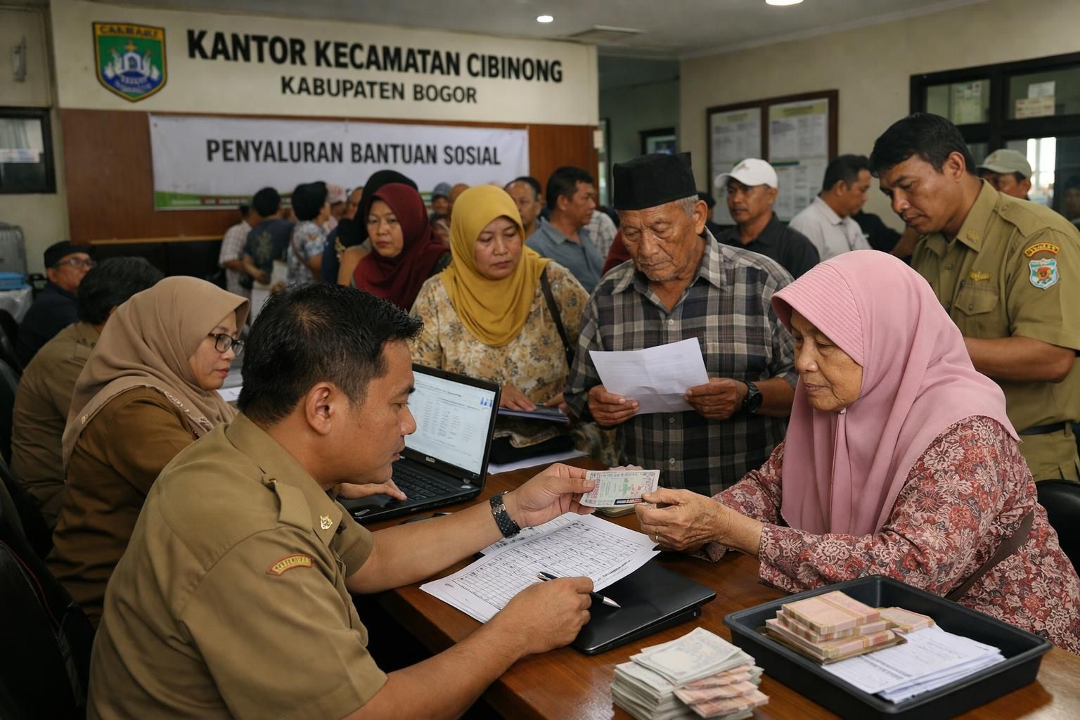 distribusi bantuan pemerintah di kabupaten bogor diawasi secara ketat untuk memastikan bantuan tepat sasaran dan tepat waktu.