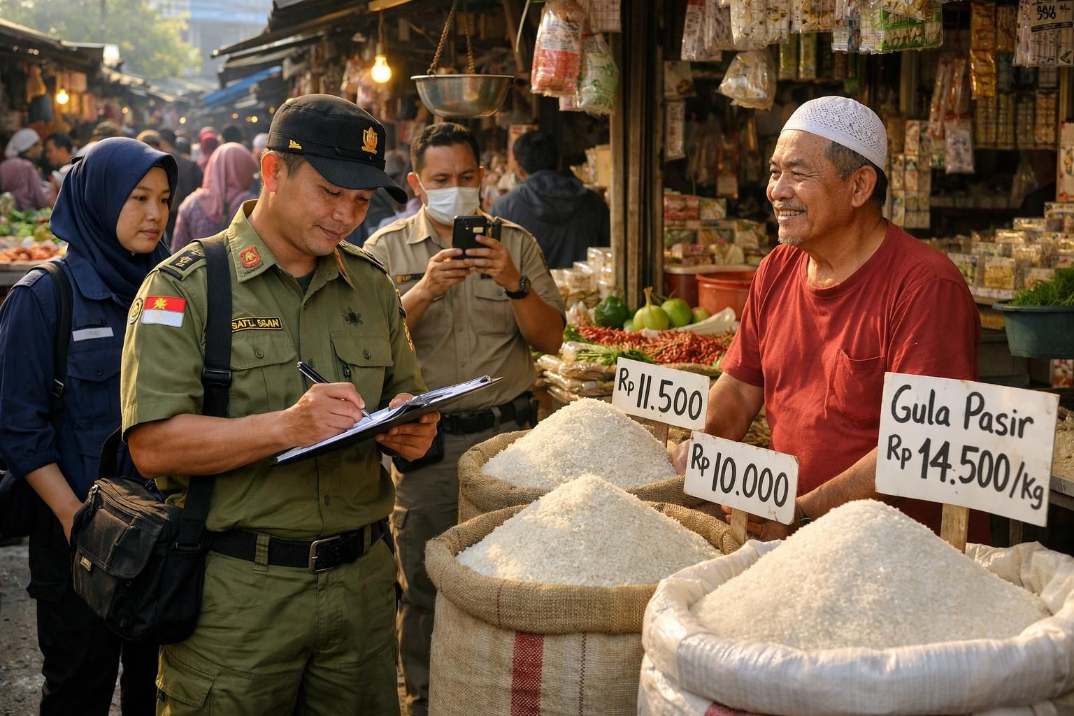 pemerintah indonesia sedang menyiapkan aturan baru untuk mengawasi harga pangan menjelang bulan ramadan guna menjaga stabilitas pasokan dan harga untuk masyarakat.