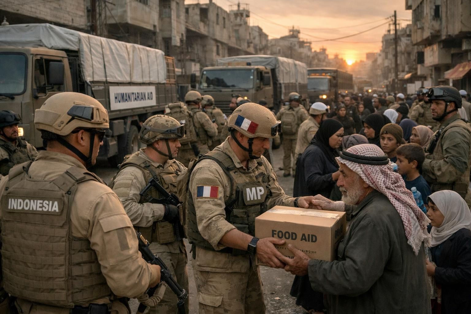 pelajari peran isf di gaza: indonesia ditunjuk sebagai wakil komandan dan mengirim 8.000 prajurit untuk misi perdamaian dan kemanusiaan.