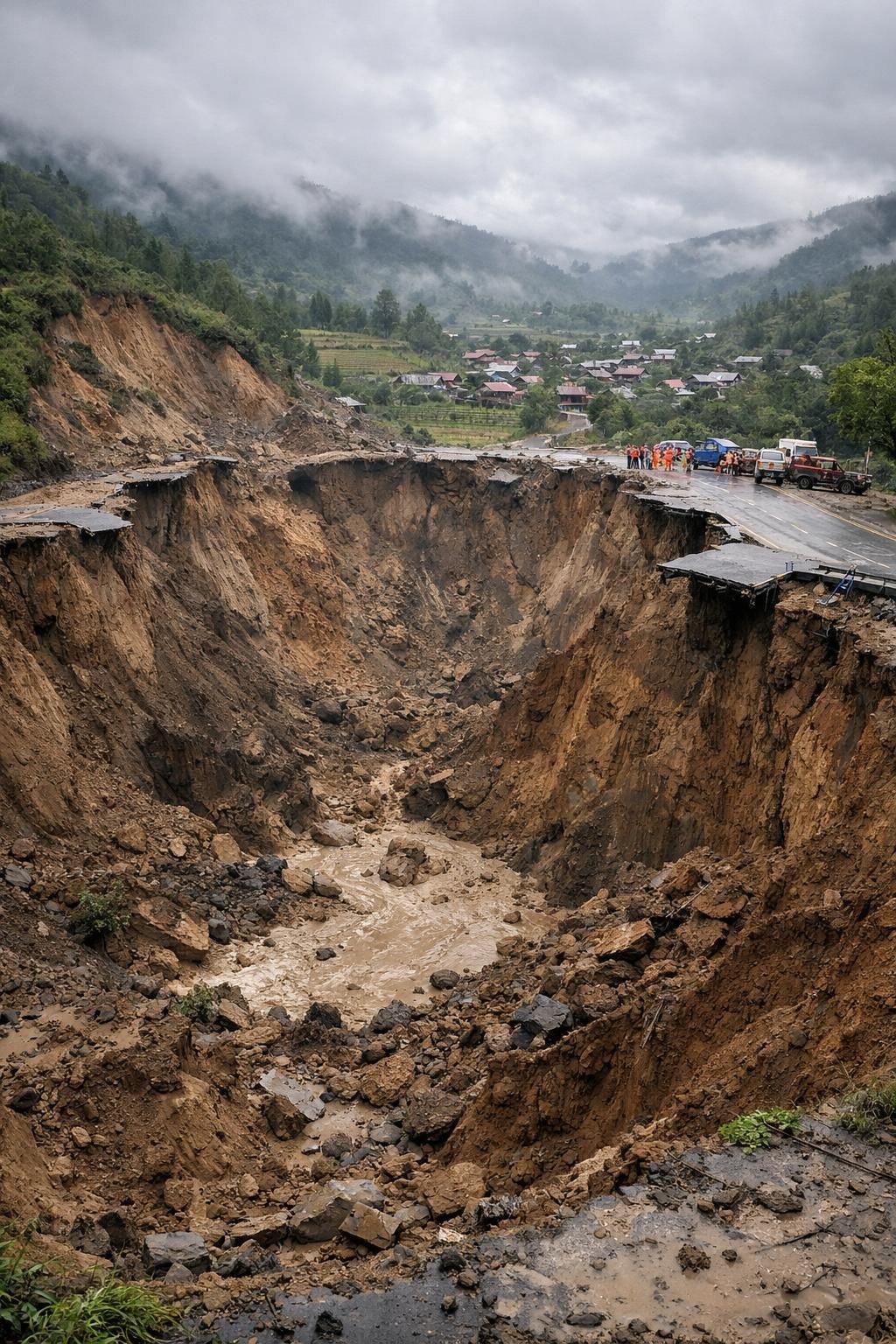tanah longsor besar terjadi dan menghancurkan akses jalan menuju aceh tengah, menyebabkan gangguan transportasi dan evakuasi. dapatkan informasi terbaru di detiknews.