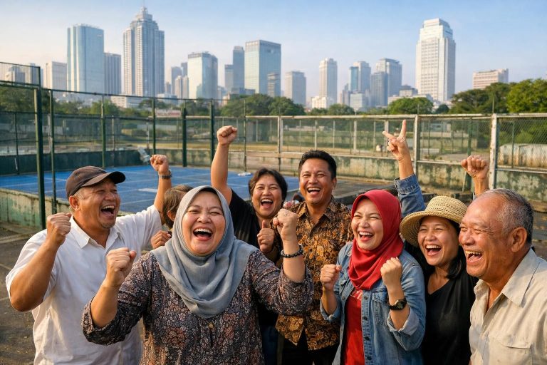 warga pulomas berhasil memenangkan gugatan di ptun terkait izin lapangan padel yang dinilai tidak sah. liputan lengkap dan update terbaru hanya di cnn indonesia.