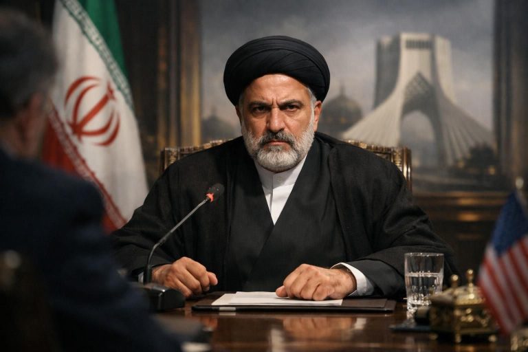 iran menolak negosiasi dengan as dan mengajukan 5 syarat krusial untuk mencapai perdamaian, menurut laporan cnbc indonesia.