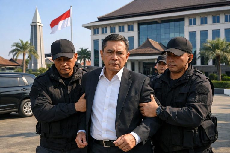 ott kpk menangkap bupati pekalongan fadia arafiq terkait kasus korupsi, menunjukkan upaya serius pemberantasan korupsi di indonesia.