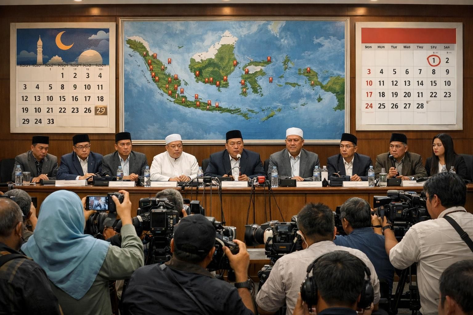 pemerintah menetapkan 1 syawal 1447 h pada 21 maret 2026 sebagai hari lebaran idul fitri. simak keputusan sidang isbat dan dampaknya bagi masyarakat, dari universitas negeri surabaya.