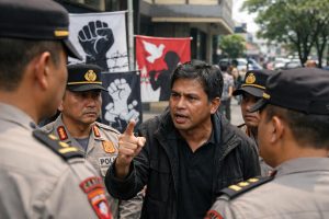 usman hamid mendesak polisi agar segera menangani kasus penyiraman air keras terhadap aktivis kontras, demi keadilan dan perlindungan hak asasi manusia.