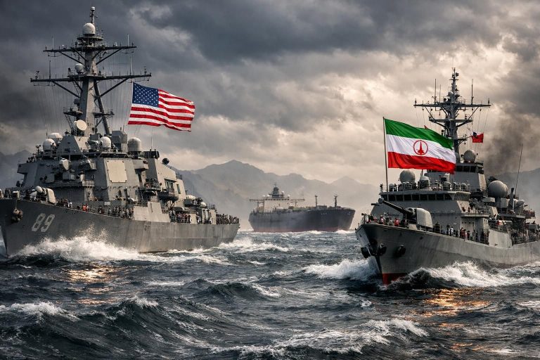 mengulas babak baru konflik antara as dan iran terkait blokade strategis di selat hormuz yang berdampak pada keamanan dan perdagangan global.