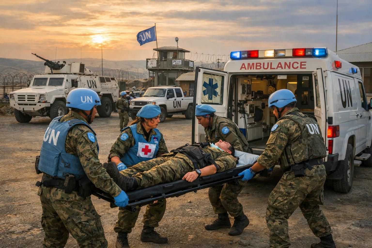 ledakan di fasilitas pbb di lebanon melukai tiga prajurit tni. baca laporan lengkapnya hanya di kompas.com.