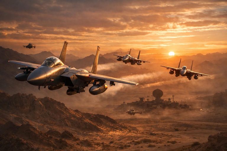 misi dramatis penyelamatan kru f-15 di iran yang melibatkan puluhan jet tempur dan peran rahasia cia dalam operasi berani ini.