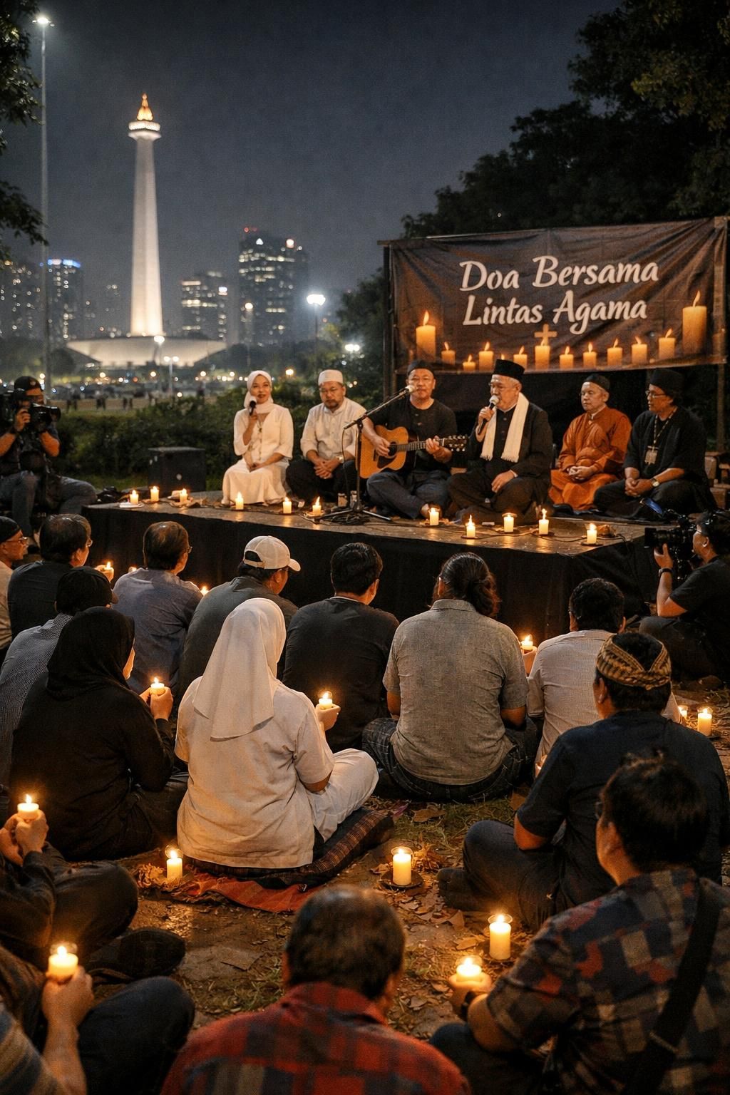 sejumlah artis berpartisipasi dalam doa bersama untuk menyambut keputusan penting terkait kasus nadiem makarim, menunjukkan dukungan dan harapan masyarakat.