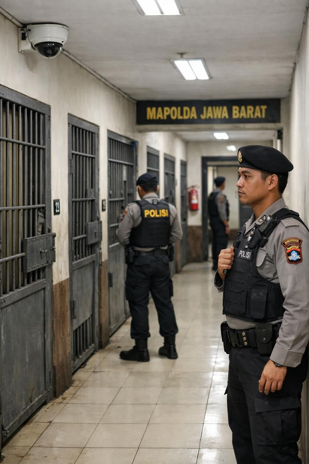 taufik hidayat ditahan di sel khusus setelah terlibat kasus penyekapan wanita di bandung selama 3 tahun, menimbulkan kehebohan di masyarakat.