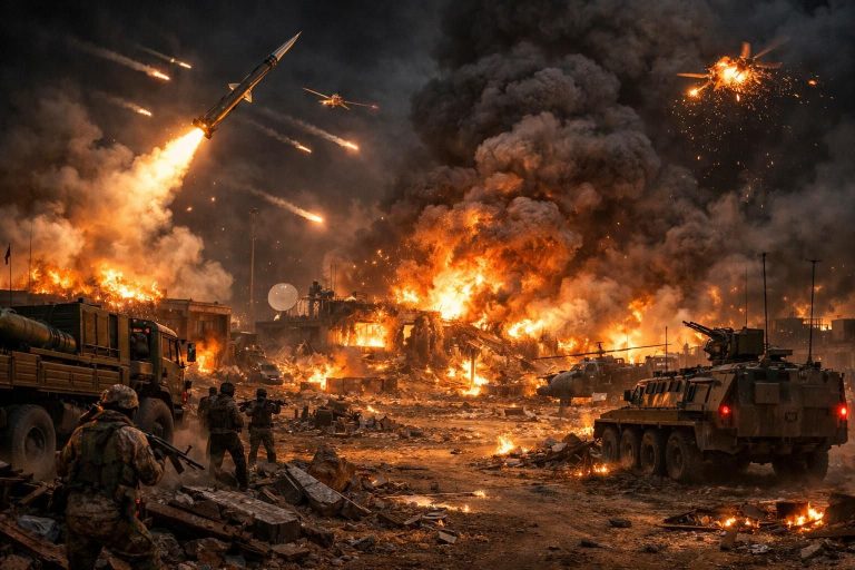 iran melancarkan serangan balasan terhadap pangkalan militer as di suriah sebagai respons atas tindakan sebelumnya, menandai eskalasi ketegangan regional.