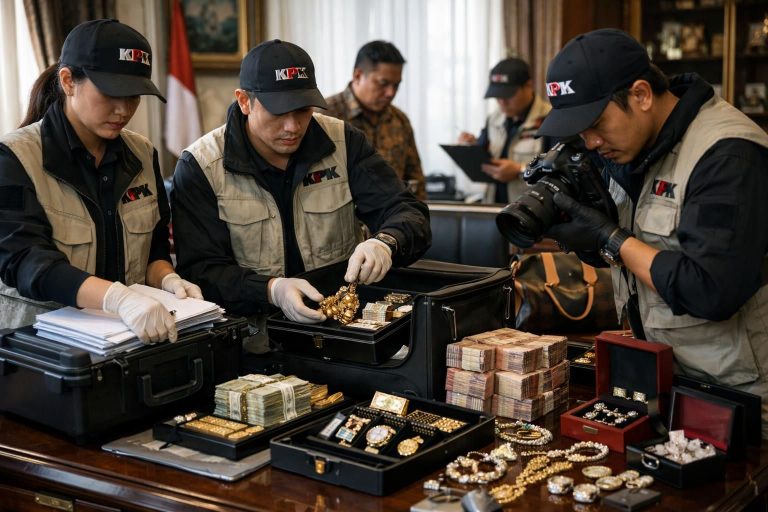 kpk menyita aset senilai rp 2 miliar dalam operasi tangkap tangan (ott) terhadap bupati pemalang anom widiyantoro, dikabarkan oleh detiknews.