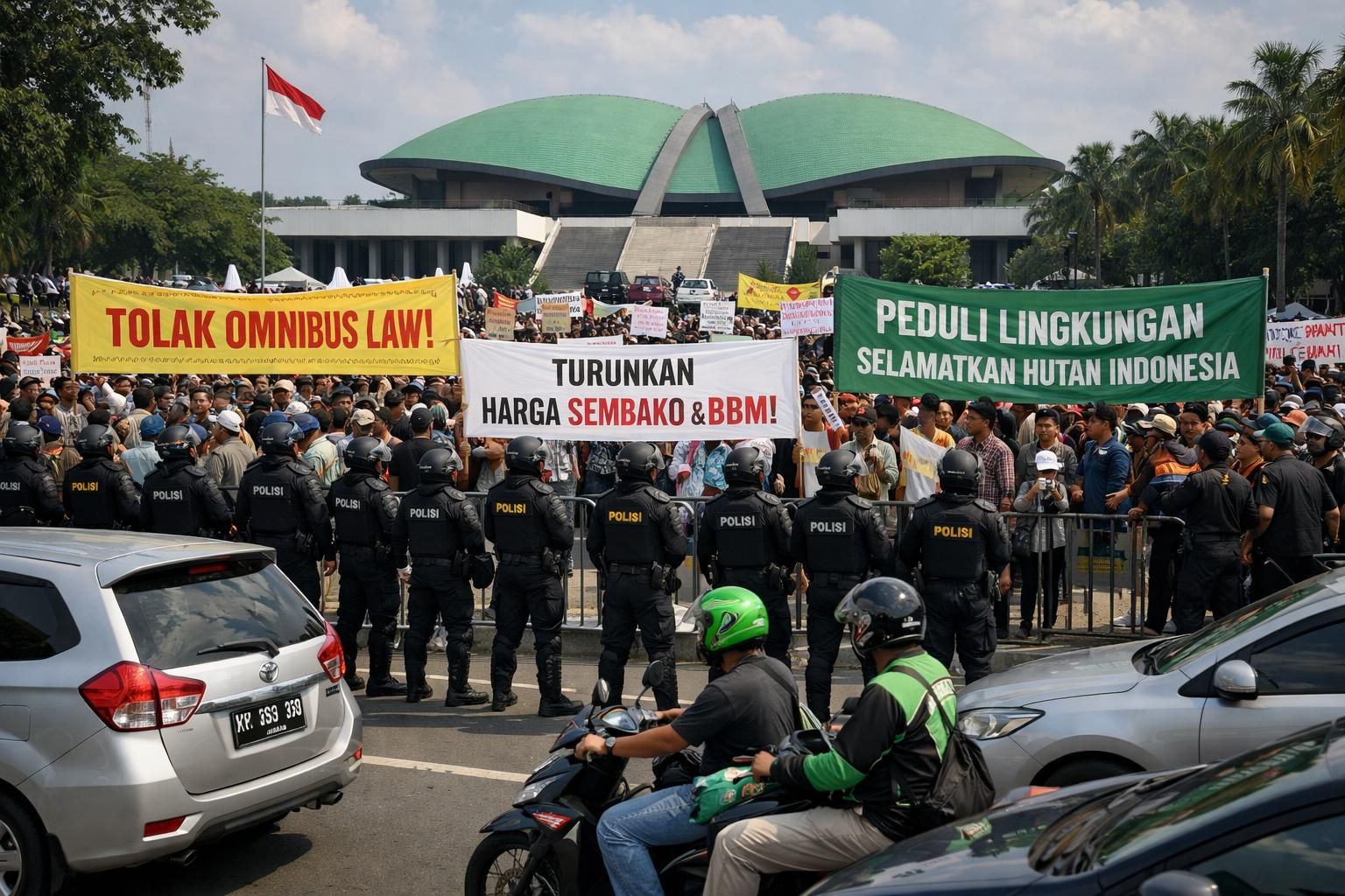 demo besar pada 27 agustus di dpr: jadwal lengkap dan tuntutan dari 4 kelompok massa utama. simak informasi lengkapnya hanya di afu.id.