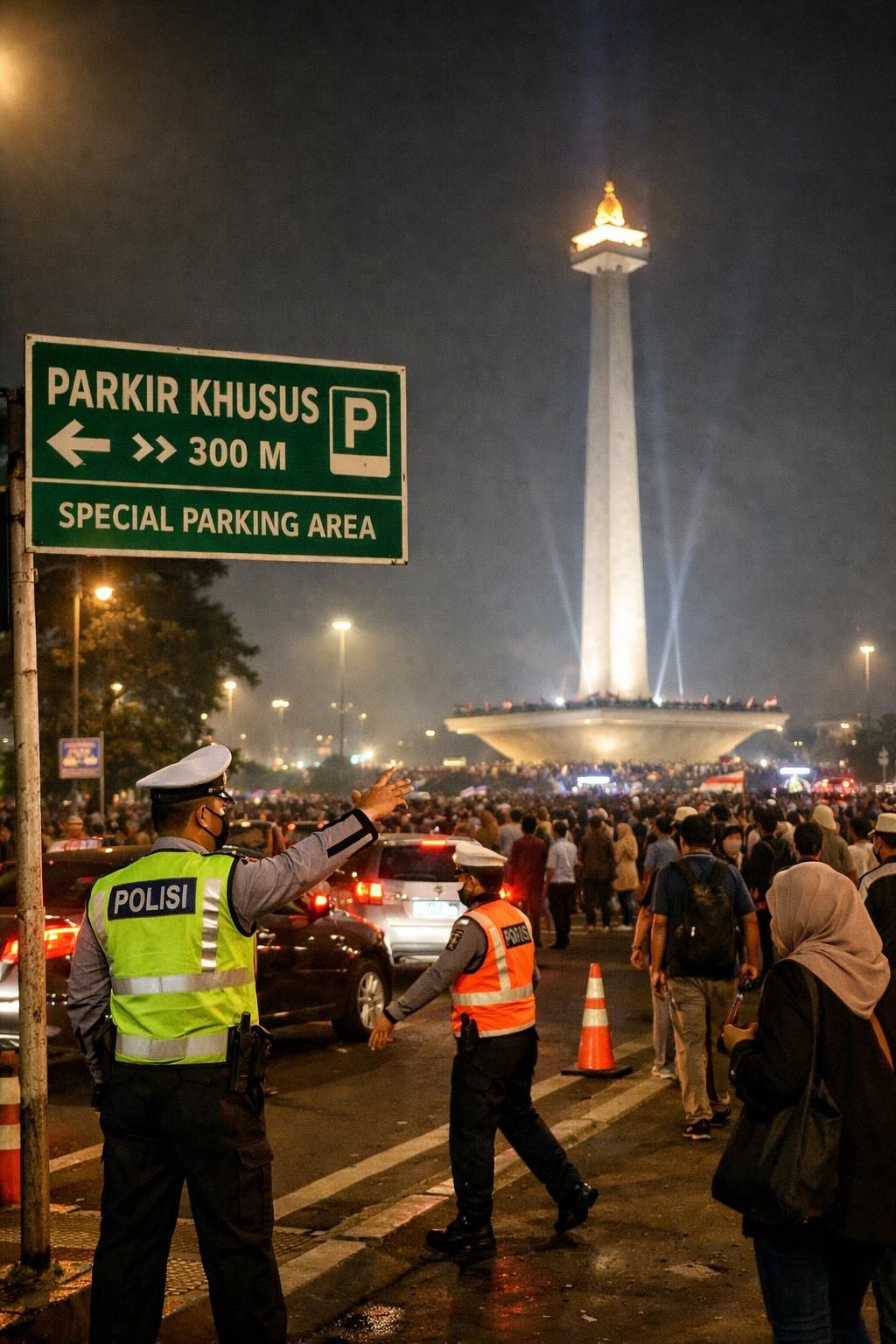 temukan lokasi khusus parkir doa kebangsaan di sekitar monas malam ini untuk mempermudah akses dan kenyamanan anda selama acara berlangsung.