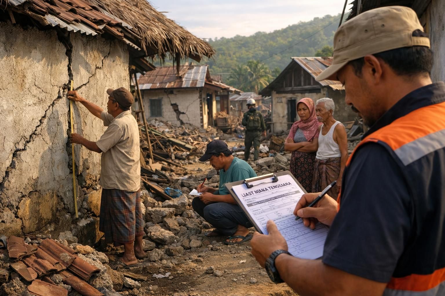 korban gempa di ntt menerima bantuan perbaikan rumah dengan nilai antara rp 15 juta hingga rp 30 juta untuk mendukung pemulihan dan memperbaiki kondisi hunian mereka.