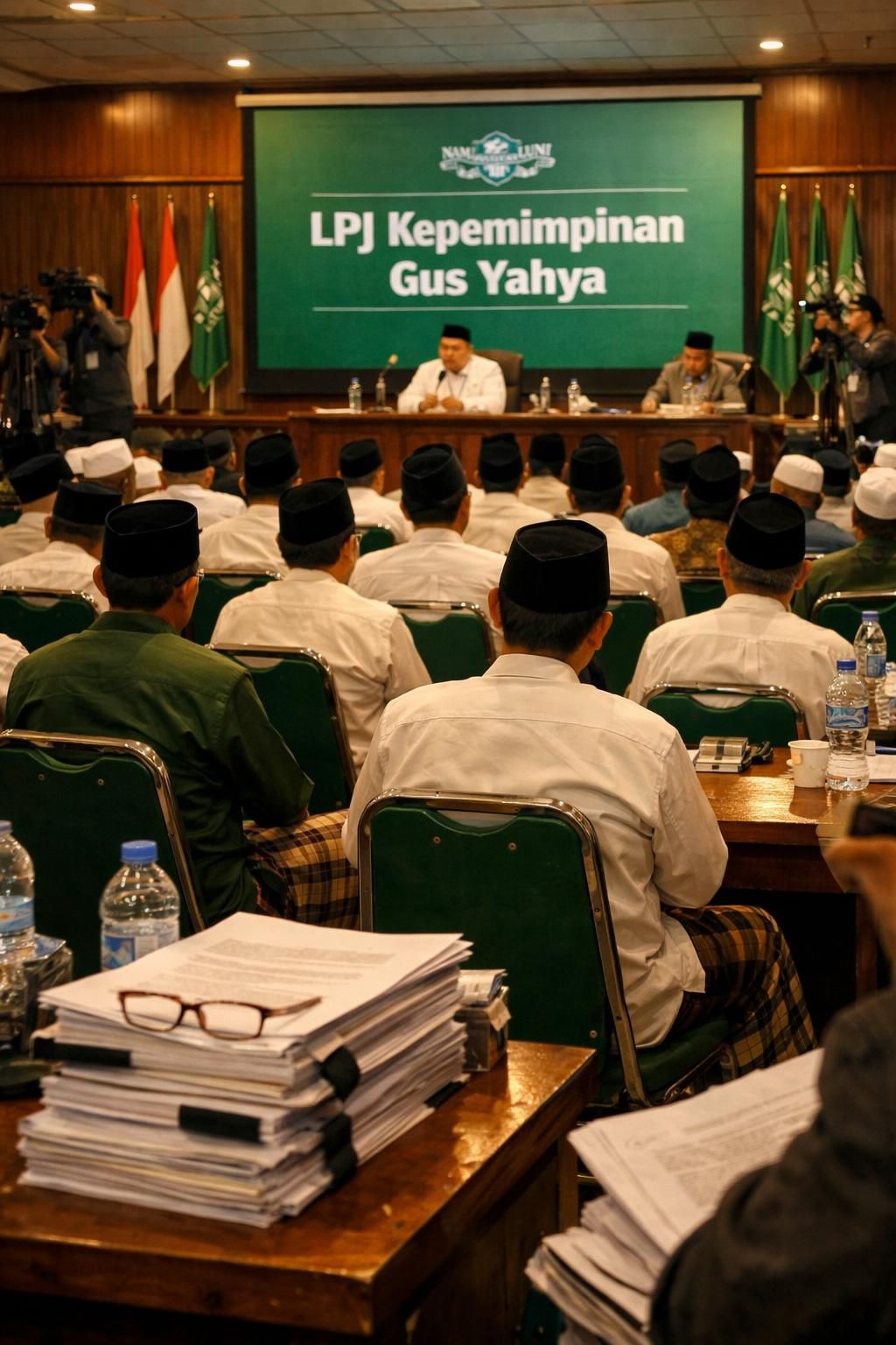 lpj kepemimpinan gus yahya secara resmi disahkan dalam muktamar nahdlatul ulama, menandai tonggak penting dalam perjalanan organisasi besar ini.
