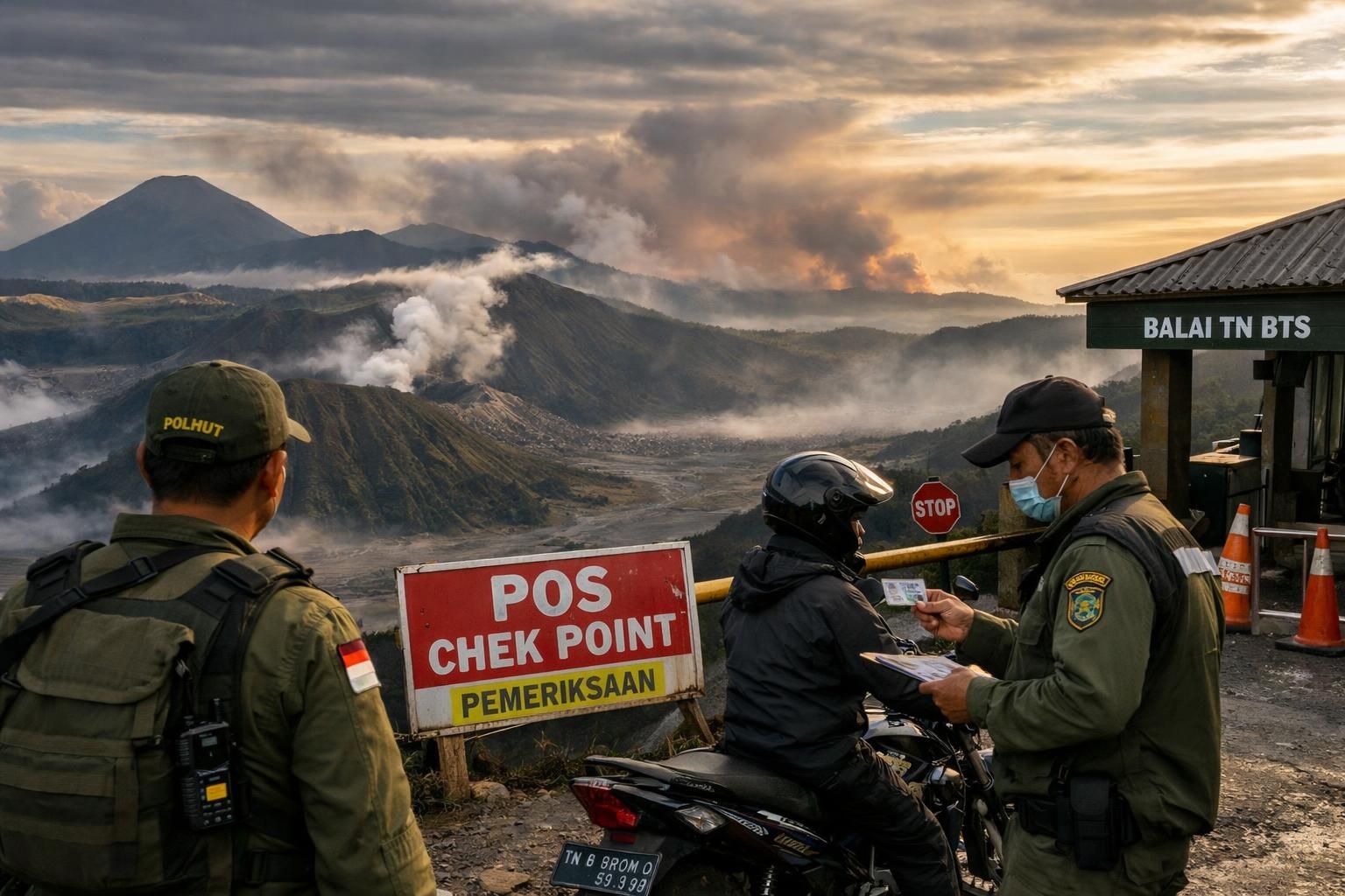 taman nasional bromo tutup sementara akibat kebakaran. pengunjung dapat mengajukan pengembalian dana tiket. informasi terbaru dan detail di detiknews.